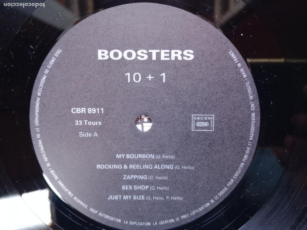Discos de vinilo: The Boosters - 10 + 1 - Foto 3