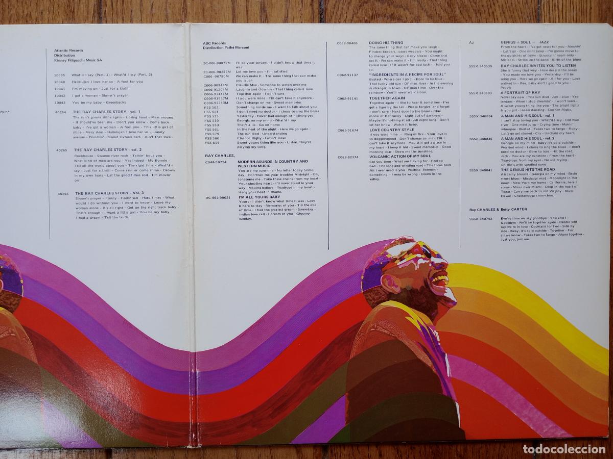 Discos de vinilo: Ray Charles - 25 ans de Ray Charles , ses plus grands succes - Foto 3