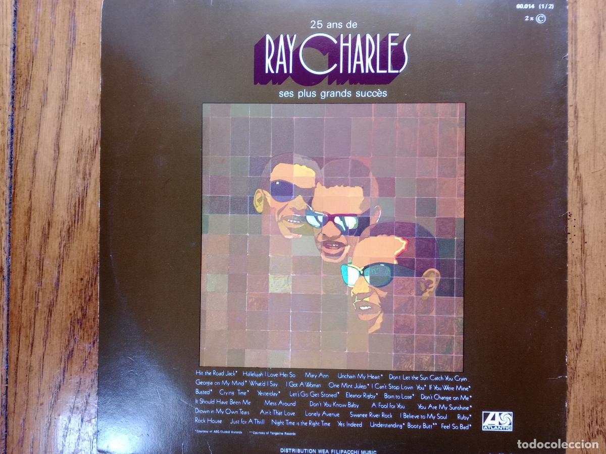 Discos de vinilo: Ray Charles - 25 ans de Ray Charles , ses plus grands succes - Foto 5