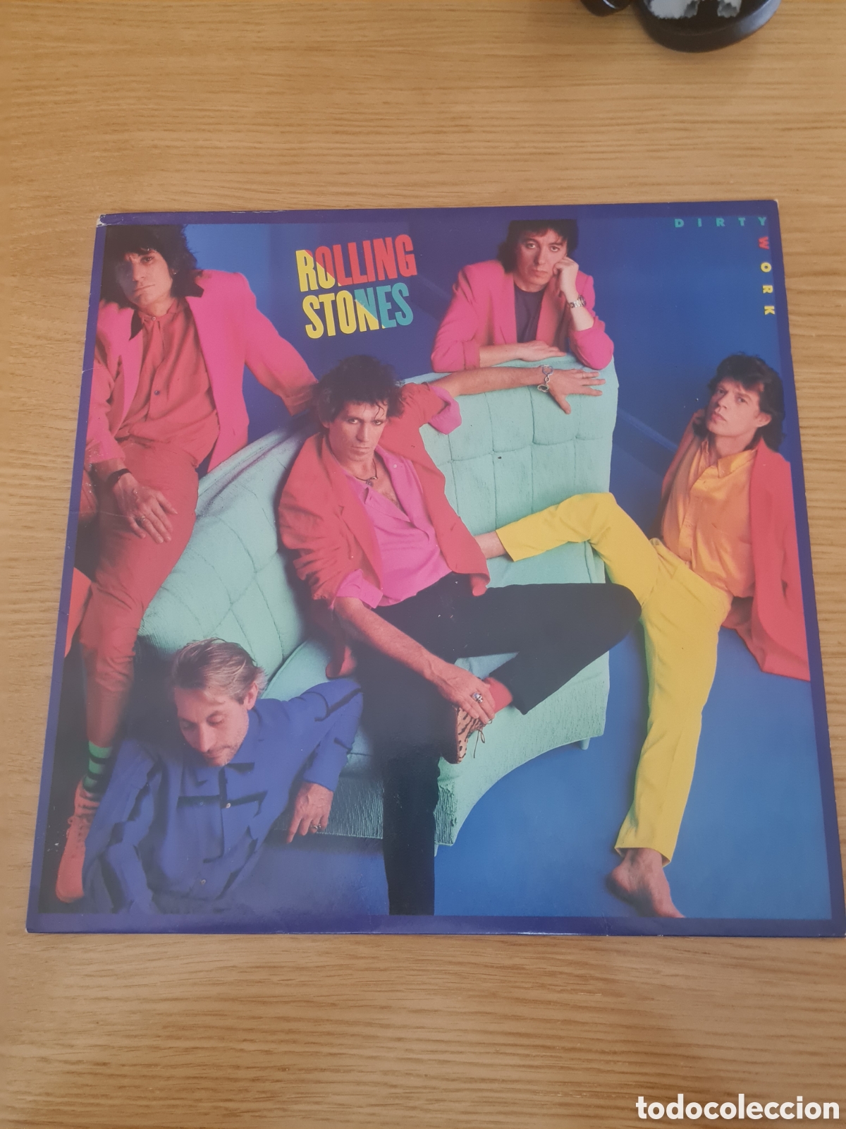 Discos de vinilo: B-DIRTY WORK ROLLING STONES. - Foto 1