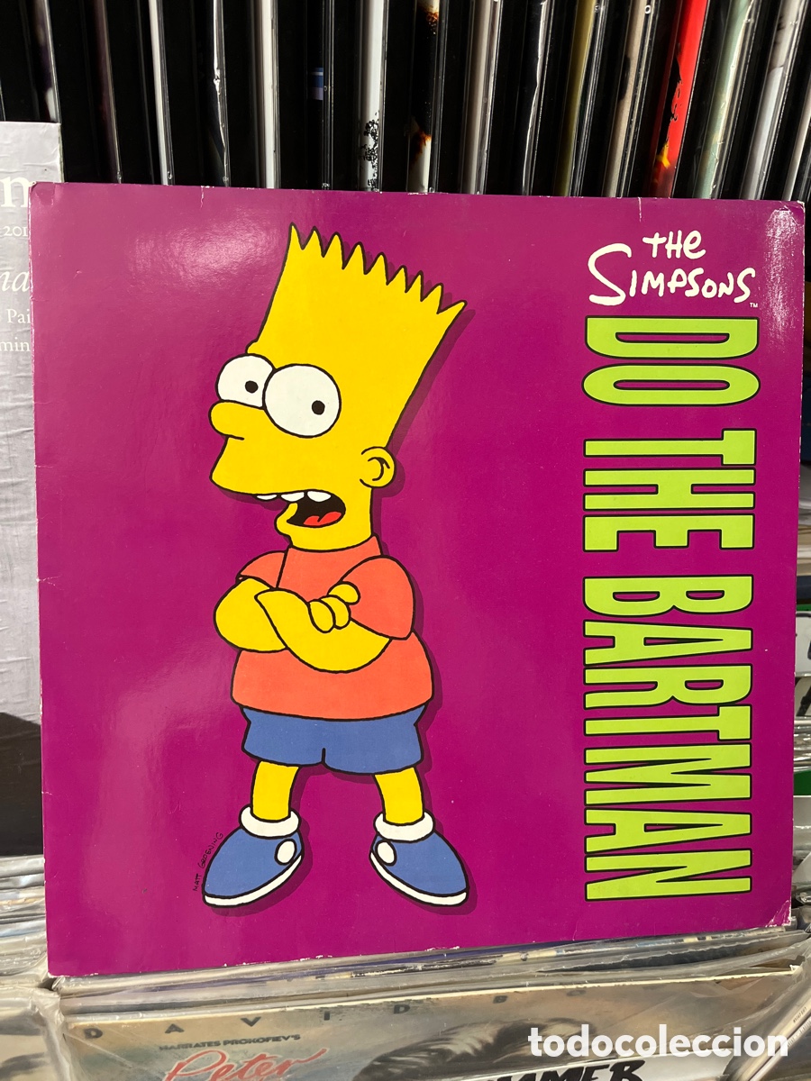 Discos de vinilo: the simpson do the bartman maxi - Foto 1