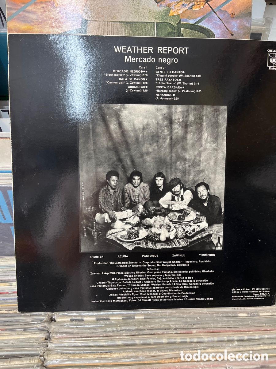 Discos de vinilo: wheather report black market - Foto 2