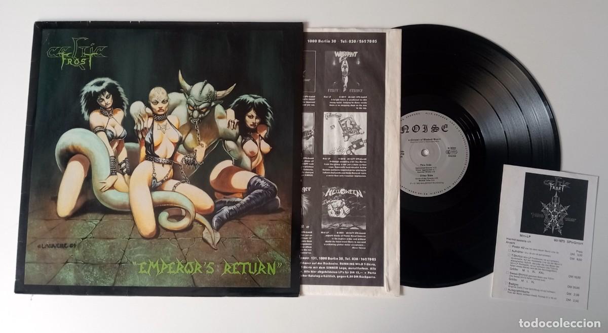 Discos de vinilo: LP CELTIC FROST - EMPEROR&acute;S RETURN - Foto 3
