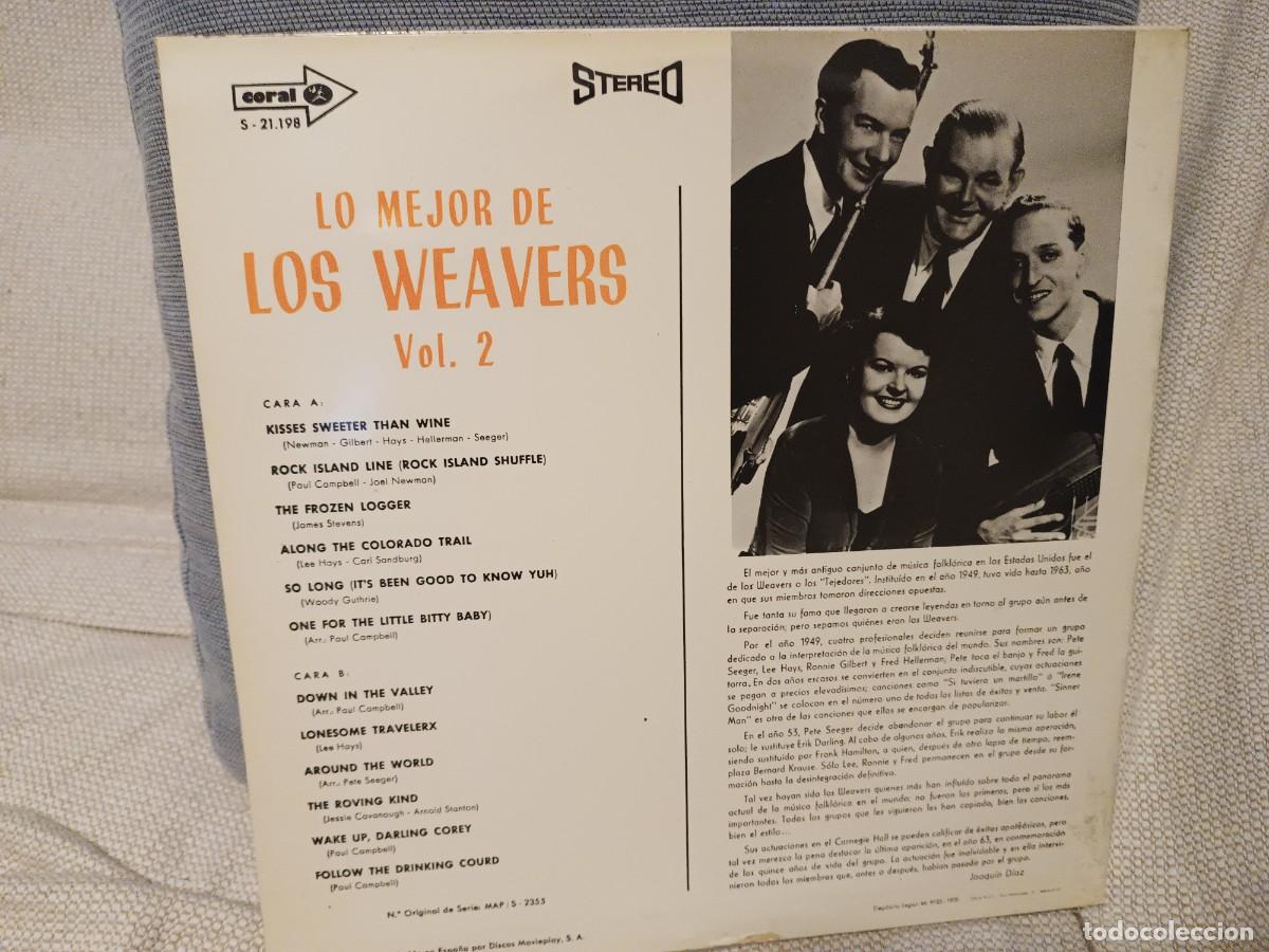 Discos de vinilo: Lo mejor de los Weavers - Foto 2