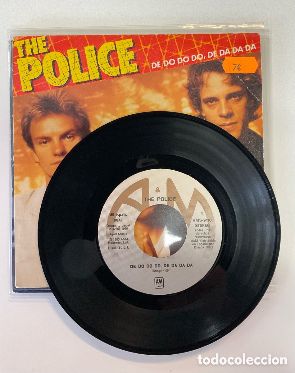Discos de vinilo: THE POLICE. de do do do-de da da da. - Foto 3