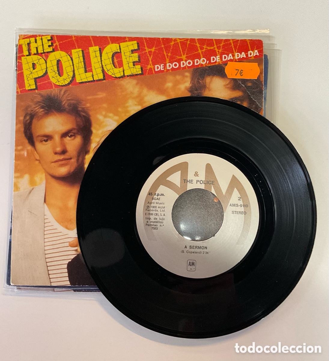 Discos de vinilo: THE POLICE. de do do do-de da da da. - Foto 4