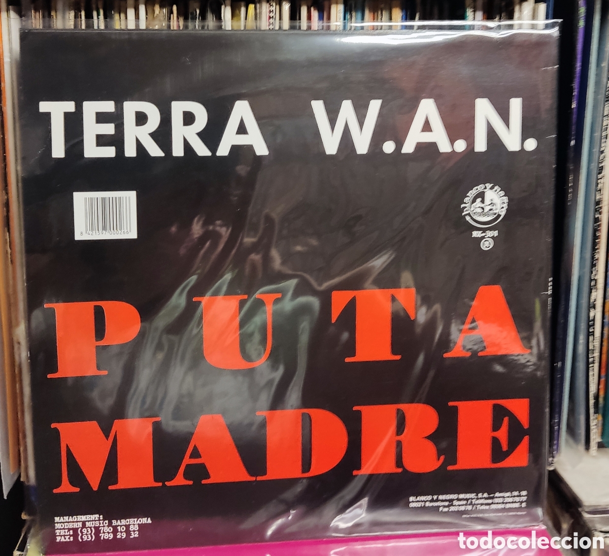Discos de vinilo: TERRA W.A.N.- PUTA MADRE MAXISINGLE - Foto 2