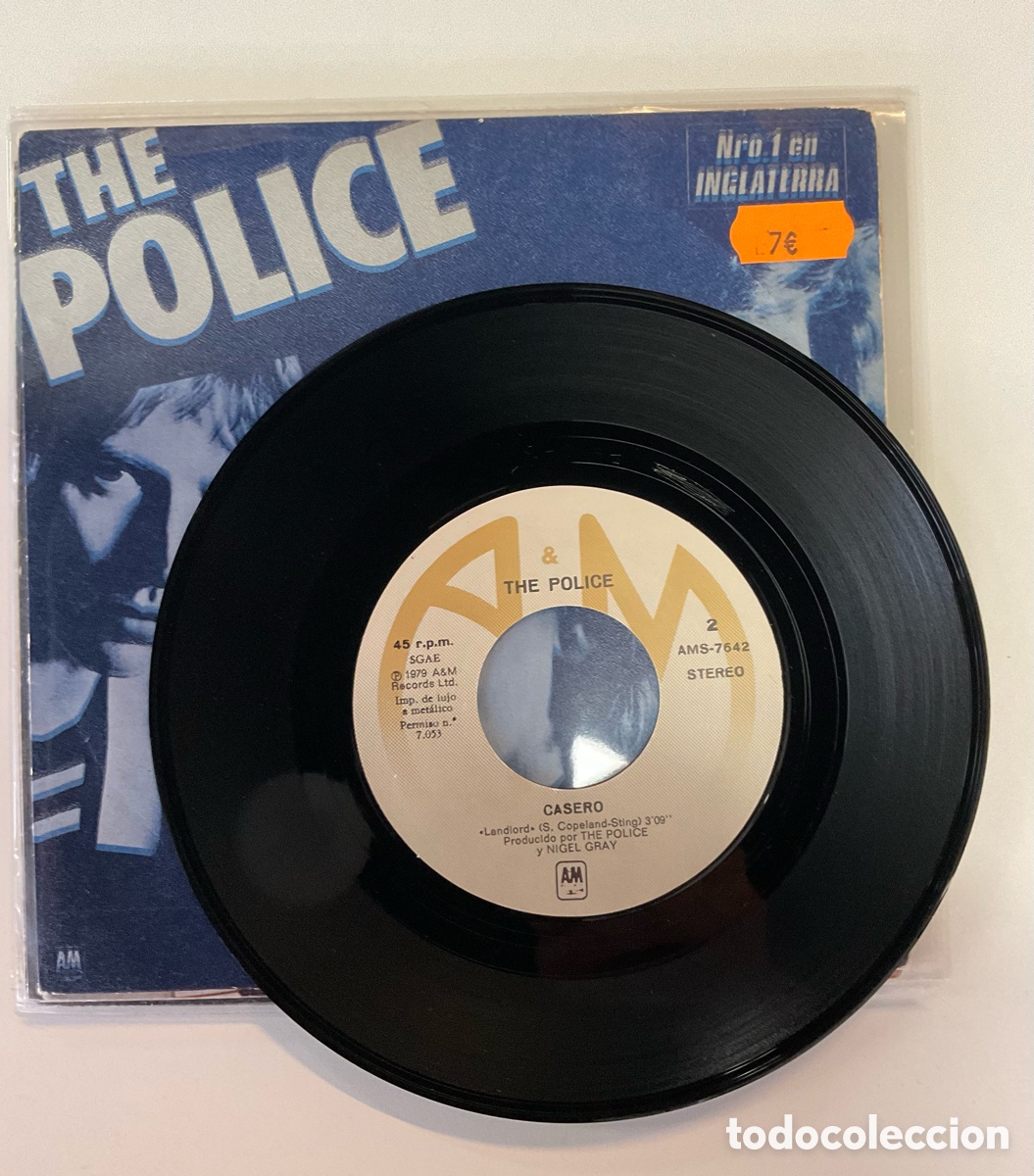 Discos de vinilo: THE POLICE. Message in a Bottle. - Foto 4