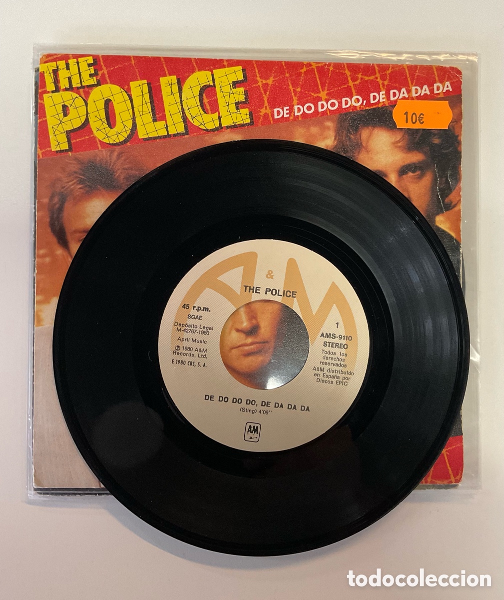 Discos de vinilo: THE POLICE. de do do do-de da da da. - Foto 3
