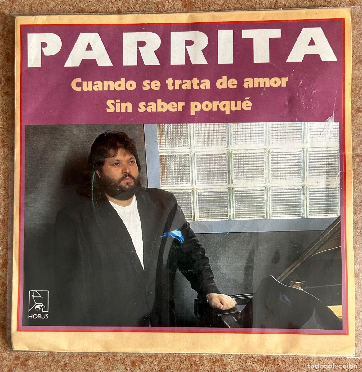 Discos de vinilo: PARRITA - CUANDO SE TRATA DE AMOR - Foto 1