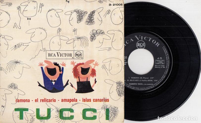 Discos de vinilo: UMBERTO TUCCI - RAMONA - EP DE VINIILO C- 29 - Foto 1