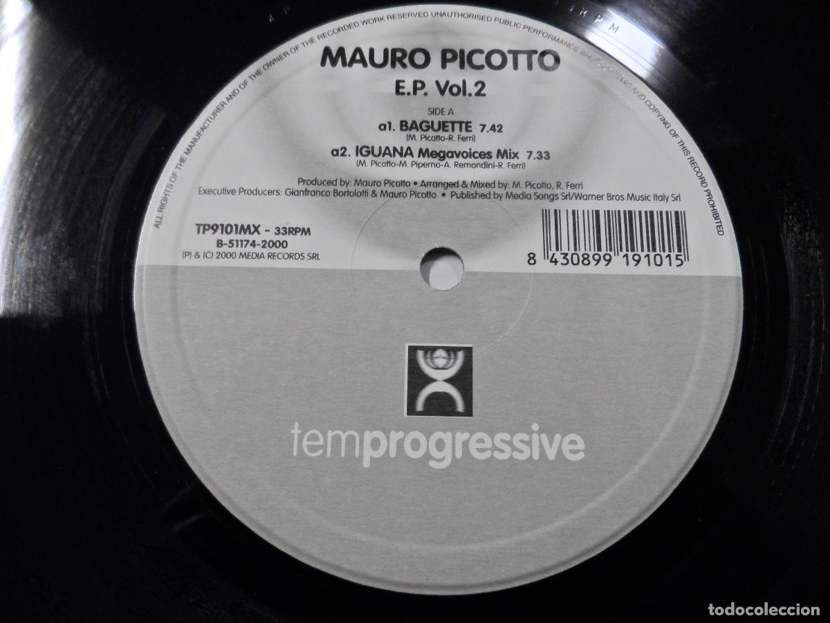 Discos de vinilo: Mauro Picotto - E.P. Vol.2 (SPAIN 2001) - Foto 3