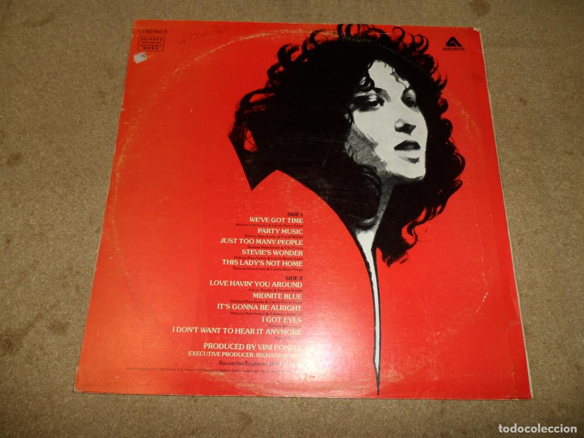 Discos de vinilo: Melissa Manchester - Melissa (SPAIN 1975) - Foto 2
