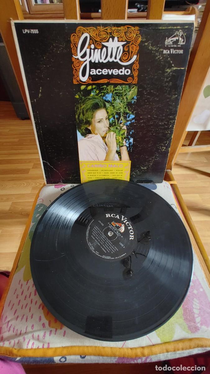 Disques de vinyle: GINETTE ACEVEDO-LP CARI&Ntilde;O MALO