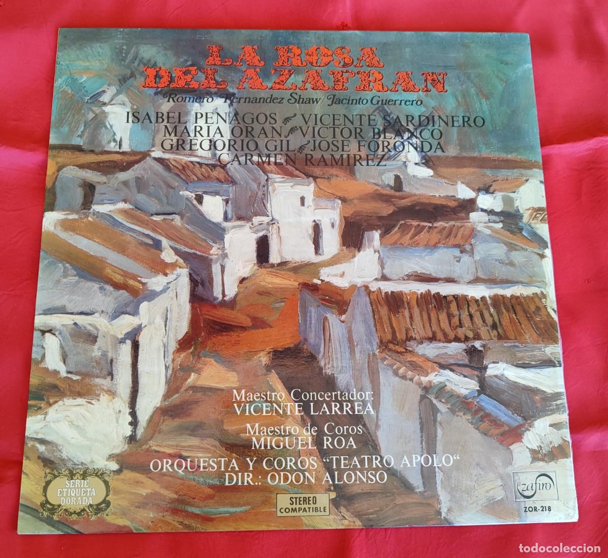 Discos de vinilo: LA ROSA DEL AZAFR&Aacute;N .- ISABEL PENAGOS, ...ETC. - Foto 1