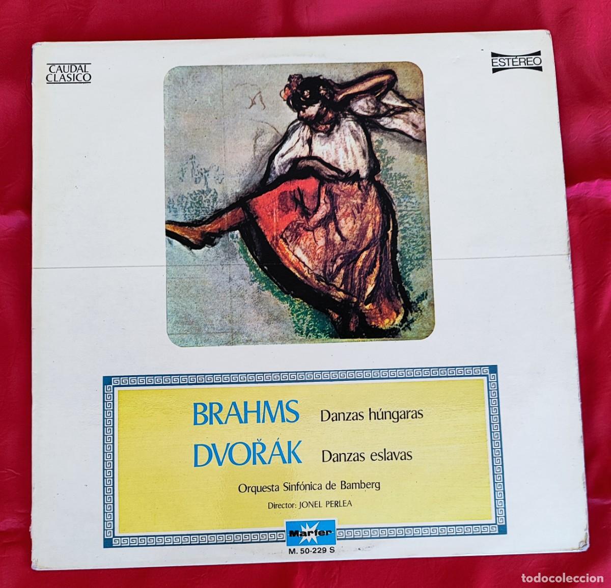 Discos de vinilo: BRAHMS (DANZAS H&Uacute;NGARAS) Y DVOR&Aacute;K (DANZAS ESLAVAS). - Foto 1