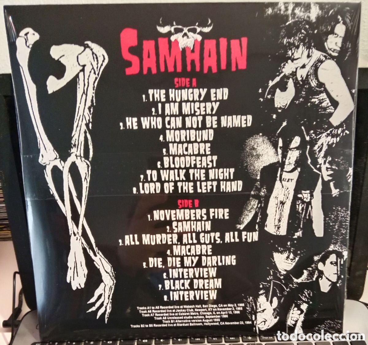 Discos de vinilo: Samhain - Last gasp on earth Lp - Foto 2