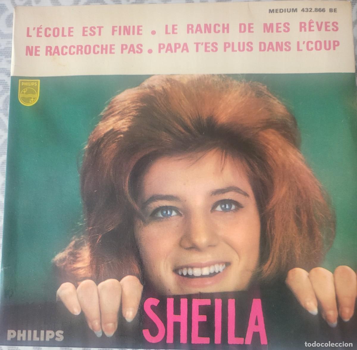 Discos de vinilo: Sheila Ep sello Philips editado en Francia... - Foto 1