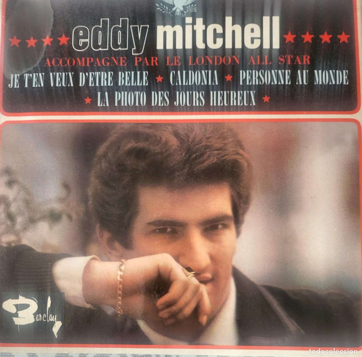 Discos de vinilo: Eddy Mitchell Ep sello Barclay editado en Francia... - Foto 1