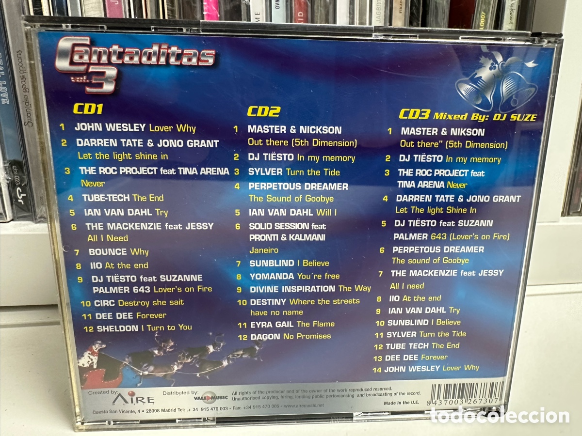 Discos de vinilo: Varios - Cantaditas Vol. 3 (3xCD) - Foto 2
