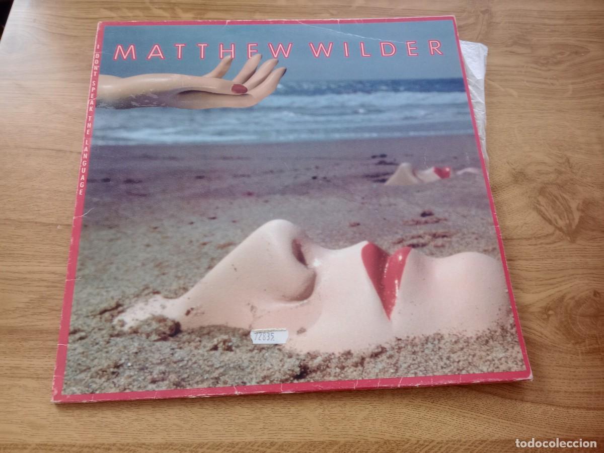 Discos de vinilo: MATTHEW WILDER / I DON&acute;T SPEAK THE LANGUAGE - Foto 1