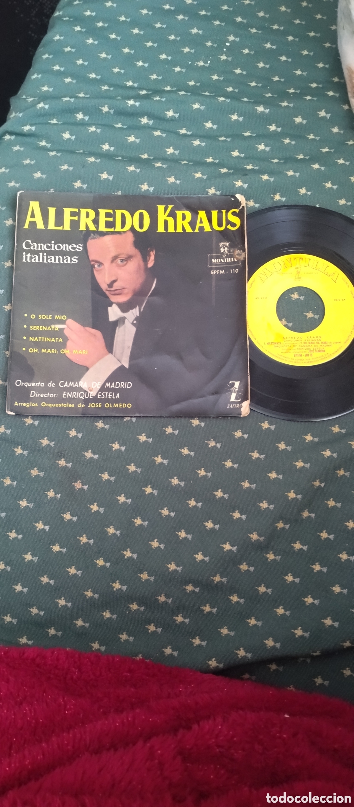 Discos de vinilo: Vinilo LP Alfredo kraus - Foto 2
