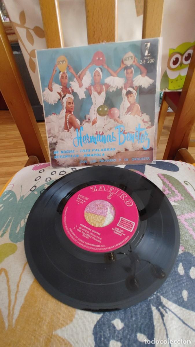 Discos de vinilo: HERMANAS BENITEZ-EP DE NOCHE +3 - Foto 1