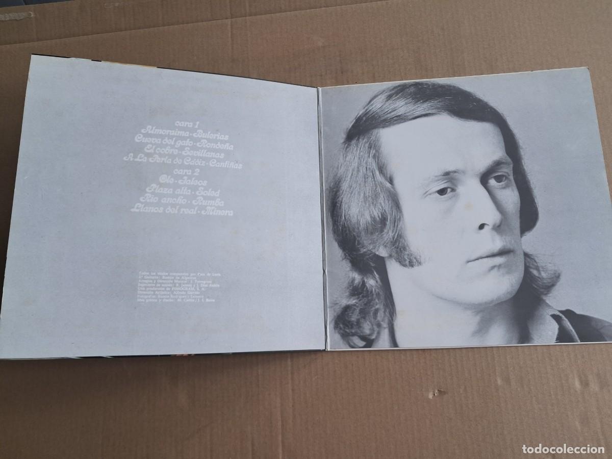 Discos de vinilo: PACO DE LUCIA - ALMORAIMA LP 1979 GATEFOLD - Foto 2