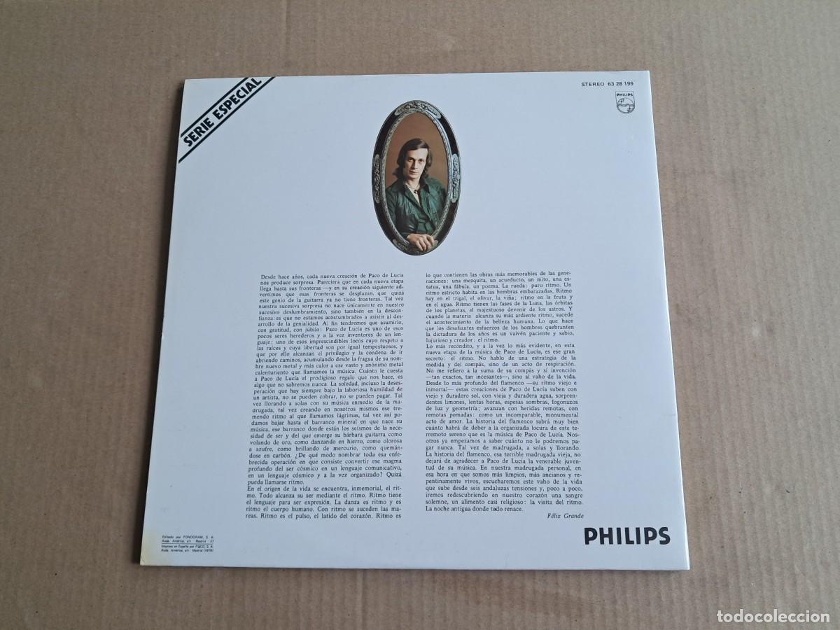 Discos de vinilo: PACO DE LUCIA - ALMORAIMA LP 1979 GATEFOLD - Foto 4
