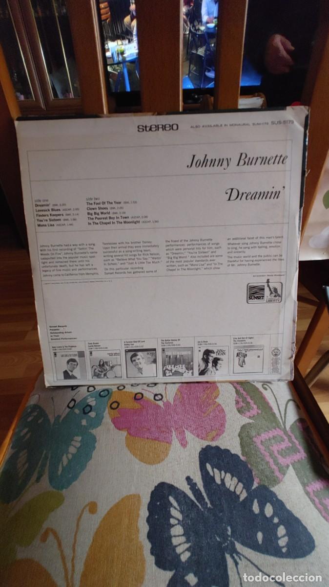 Discos de vinilo: JOHNNY BURNETTE-LP Dreamin-USA - Foto 2
