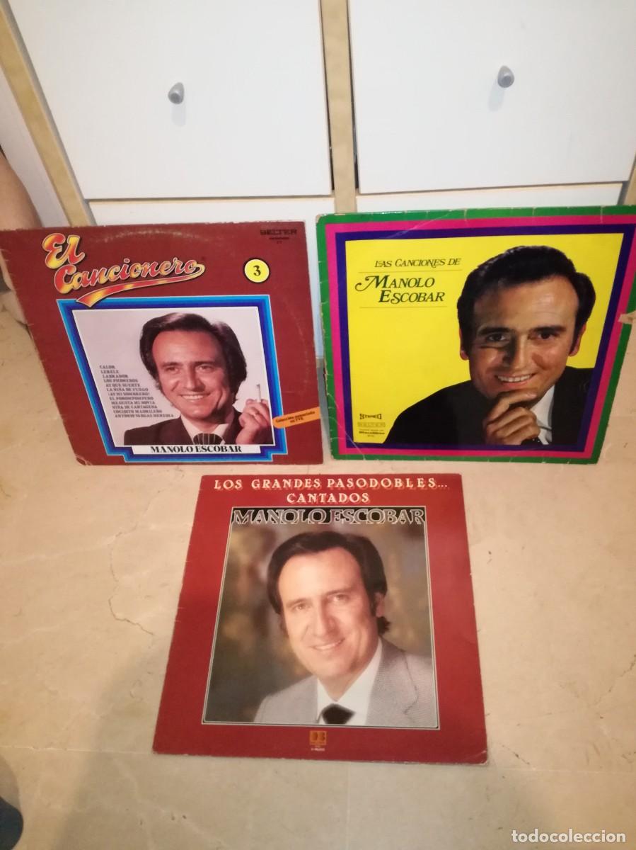 Discos de vinilo: LOTE DE 2 LPs ORIGINALES DE MANOLO ESCOBAR - Foto 1