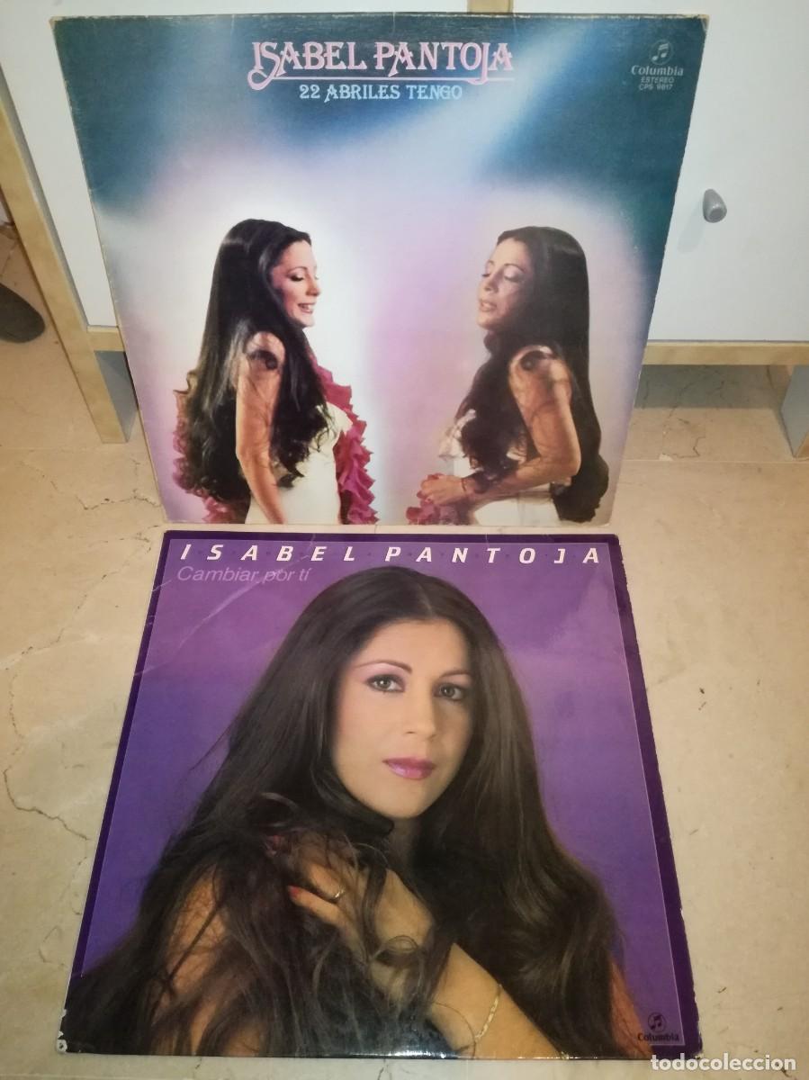Discos de vinilo: LOTE DE 2 LPs ORIGINALES DE ISABEL PANTOJA - Foto 1