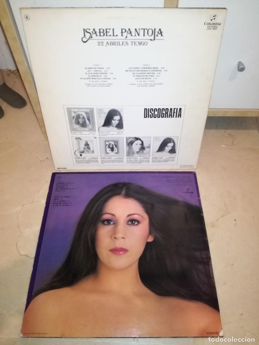 Discos de vinilo: LOTE DE 2 LPs ORIGINALES DE ISABEL PANTOJA - Foto 2