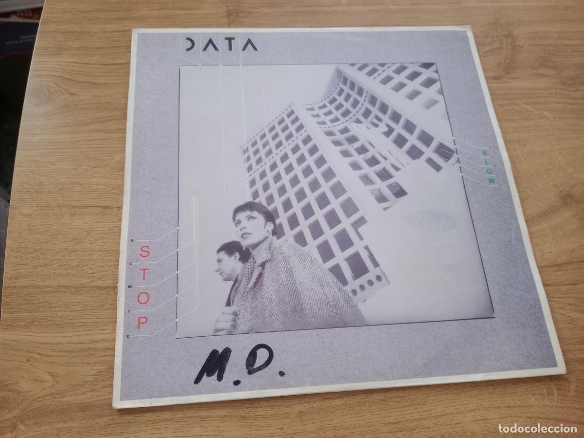Discos de vinilo: DATA / STOP MAXI SINGLE - Foto 1