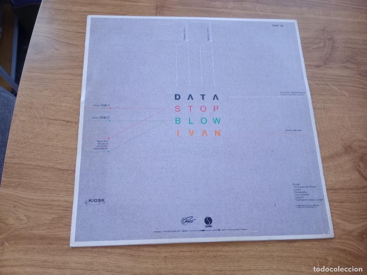 Discos de vinilo: DATA / STOP MAXI SINGLE - Foto 2