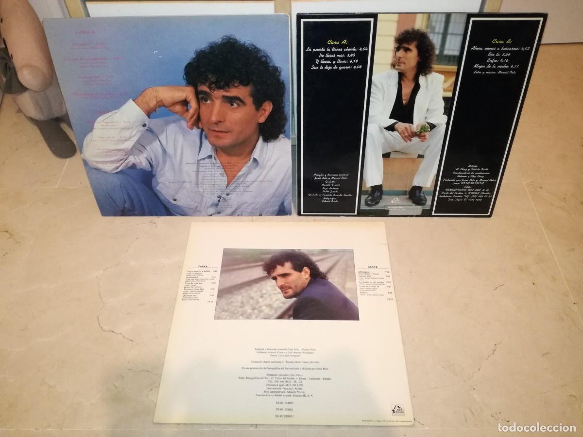 Discos de vinilo: LOTE DE 3 LPs ORIGINALES DE MANUEL ORTA - Foto 2