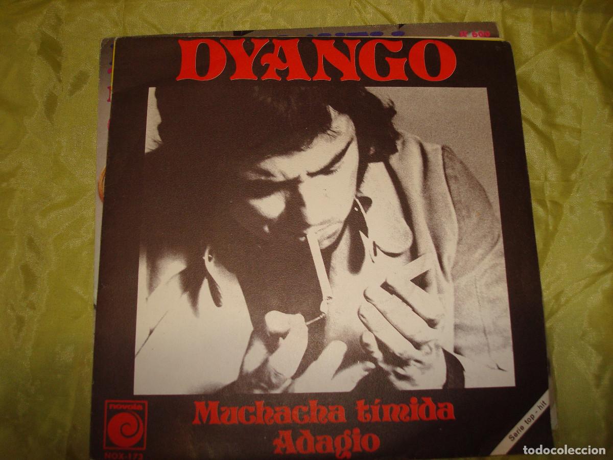 Discos de vinilo: DYANGO. MUCHACHA TIMIDA / ADAGIO. NOVOLA, 1972. IMPECABLE - Foto 1
