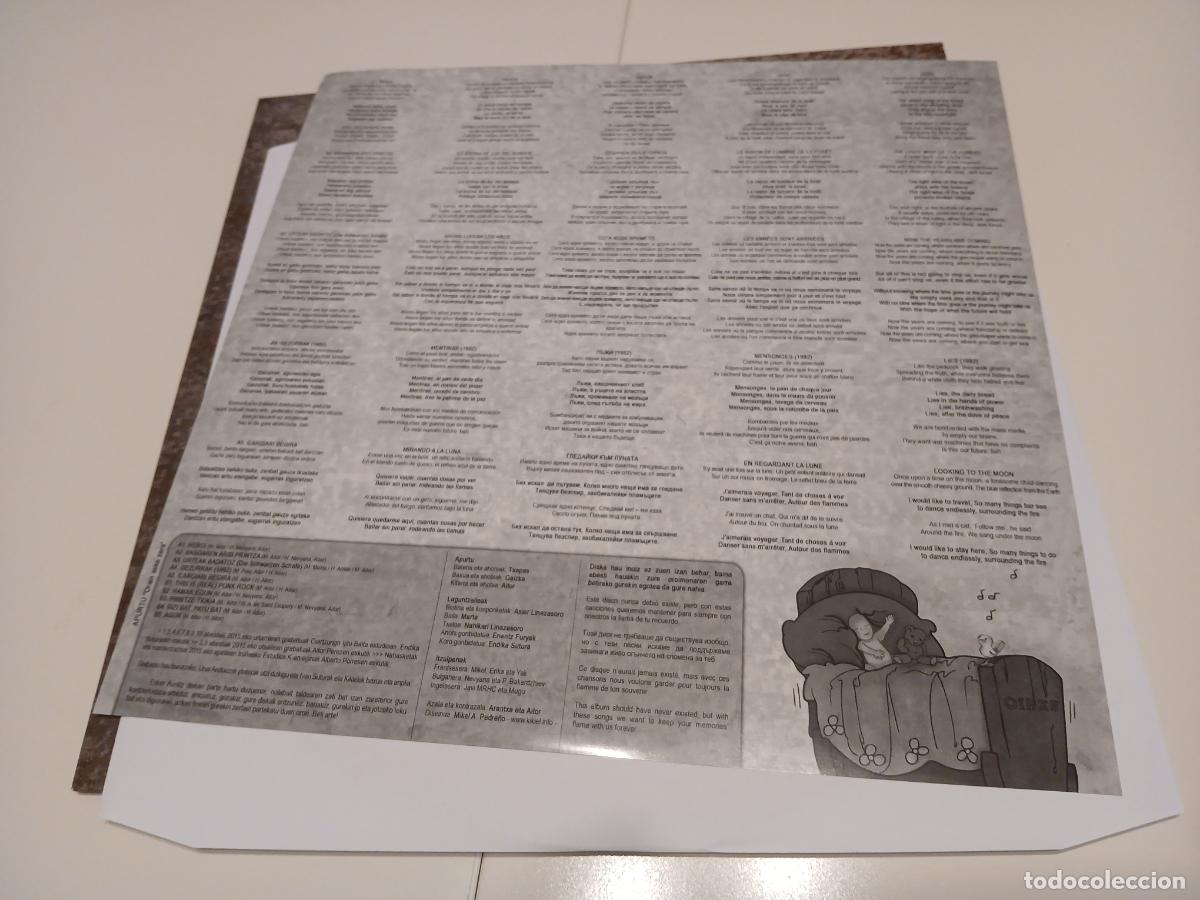 Discos de vinilo: APURTU -ORAIN ASKE ZARA- (2015) LP + CD - Foto 5