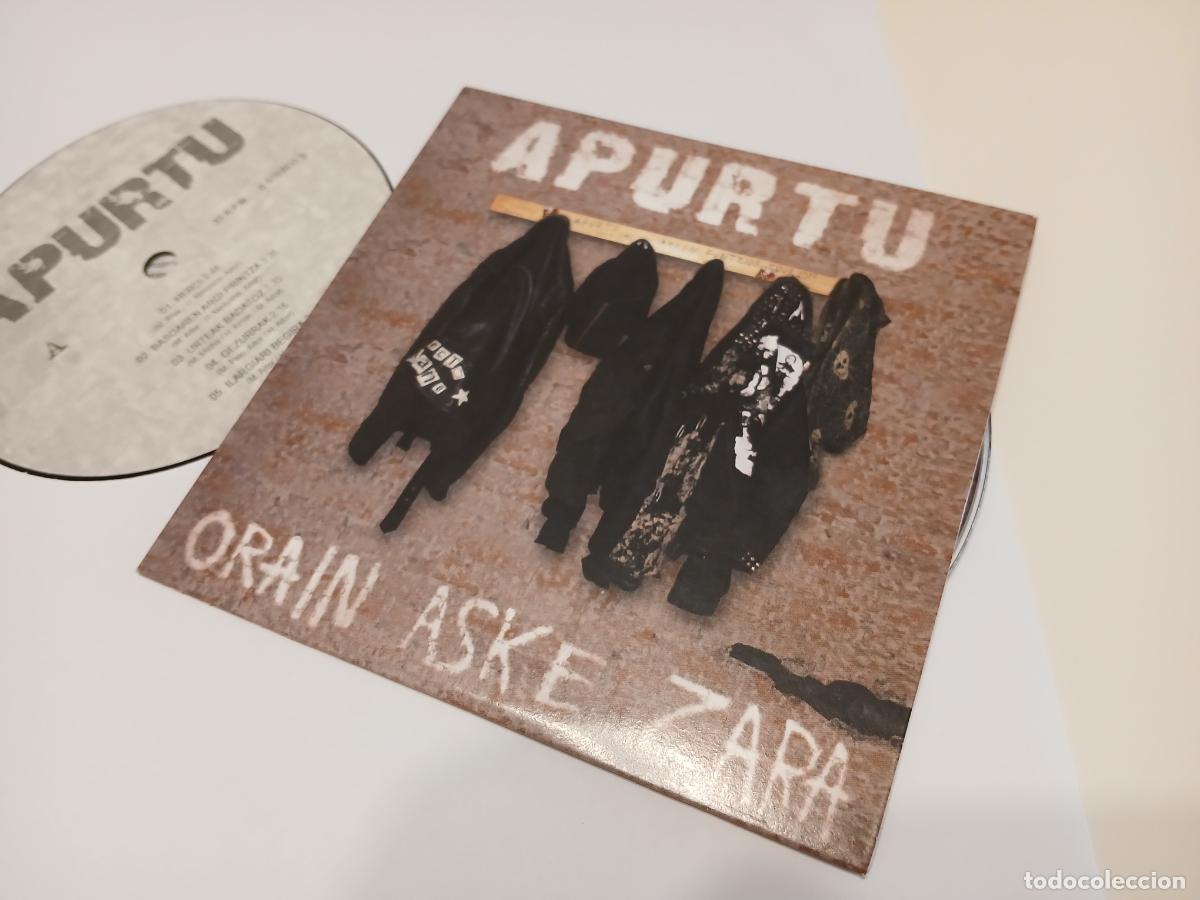 Discos de vinilo: APURTU -ORAIN ASKE ZARA- (2015) LP + CD - Foto 9