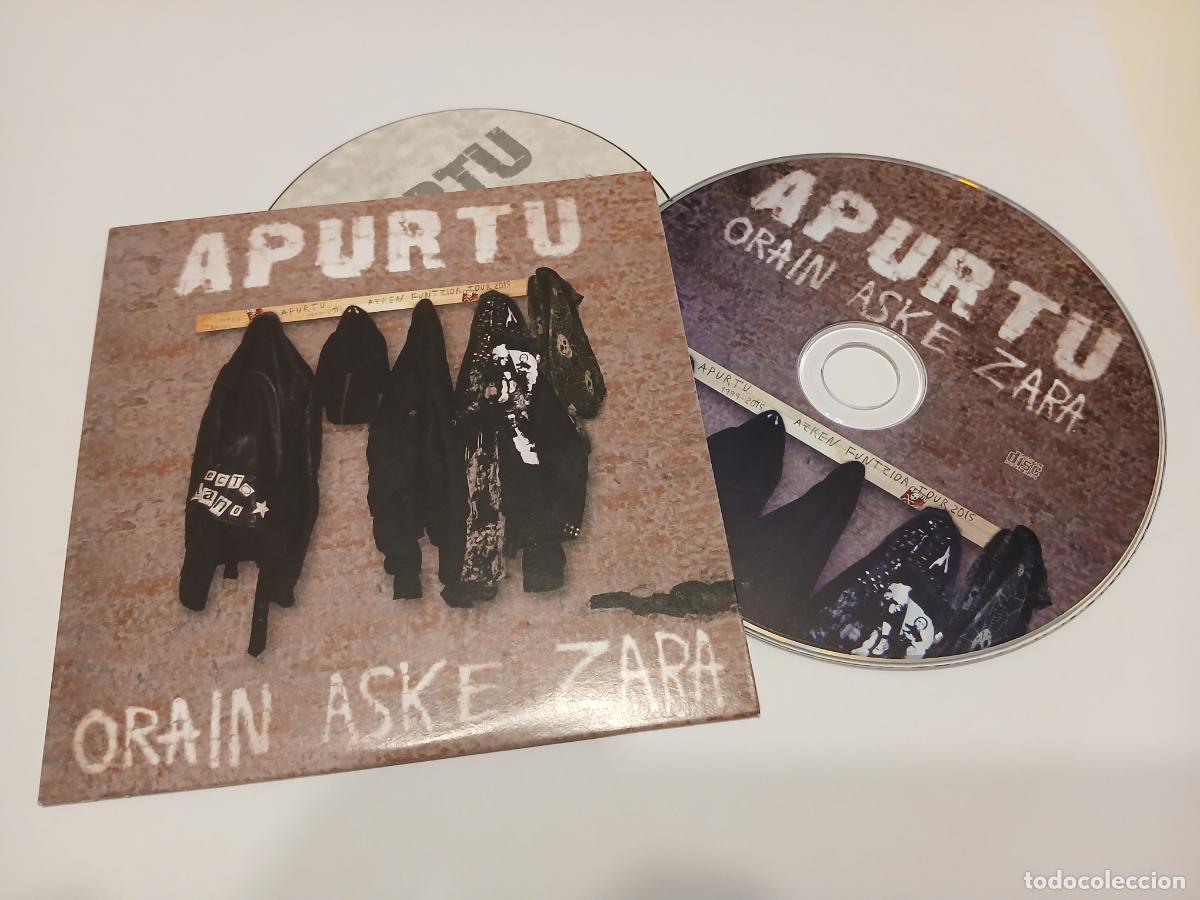 Discos de vinilo: APURTU -ORAIN ASKE ZARA- (2015) LP + CD - Foto 10