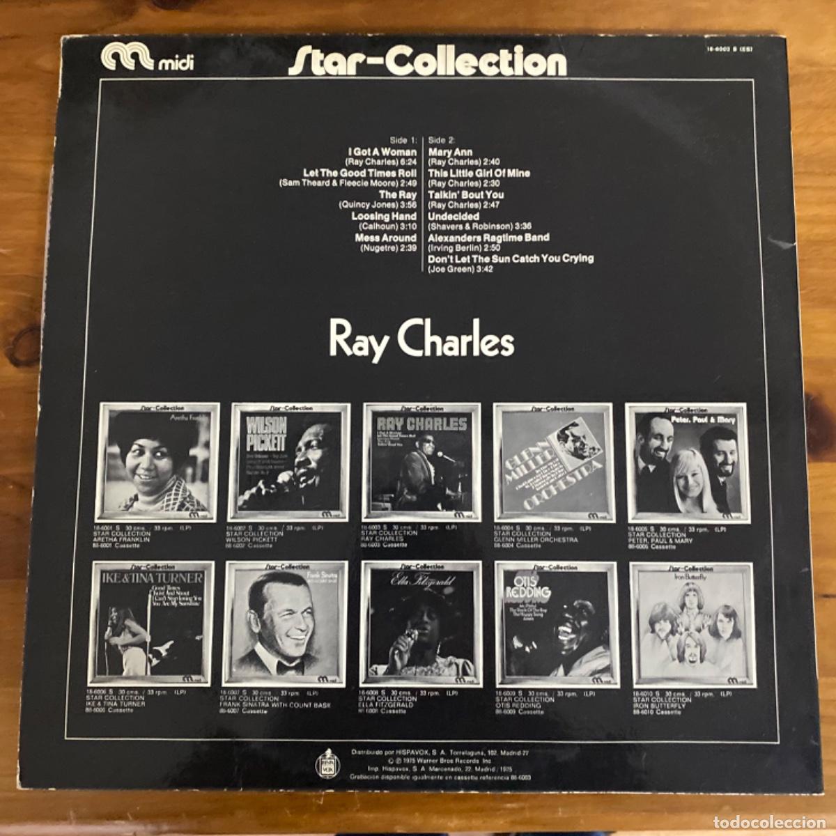 Discos de vinilo: RAY CHARLES STAR COLLECTION - Foto 2
