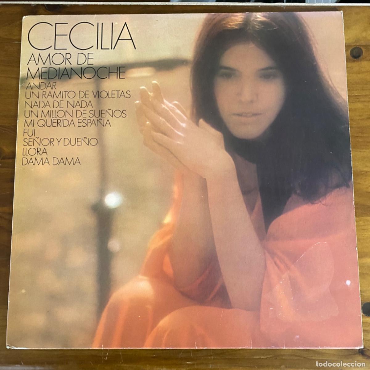 Discos de vinilo: CECILIA AMOR DE MEDIANOCHE - Foto 1