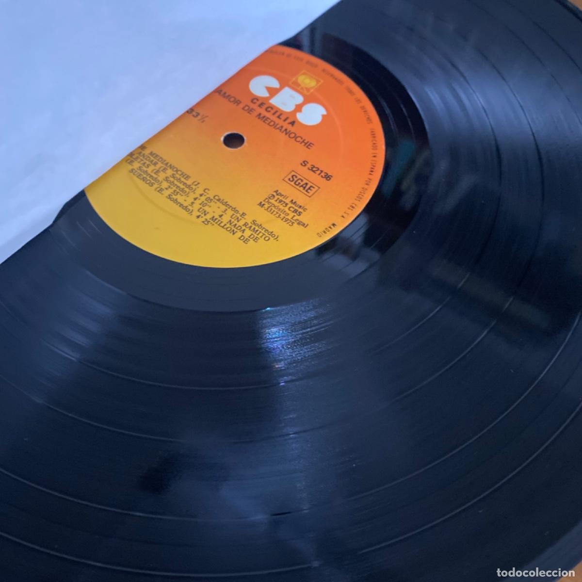Discos de vinilo: CECILIA AMOR DE MEDIANOCHE - Foto 3