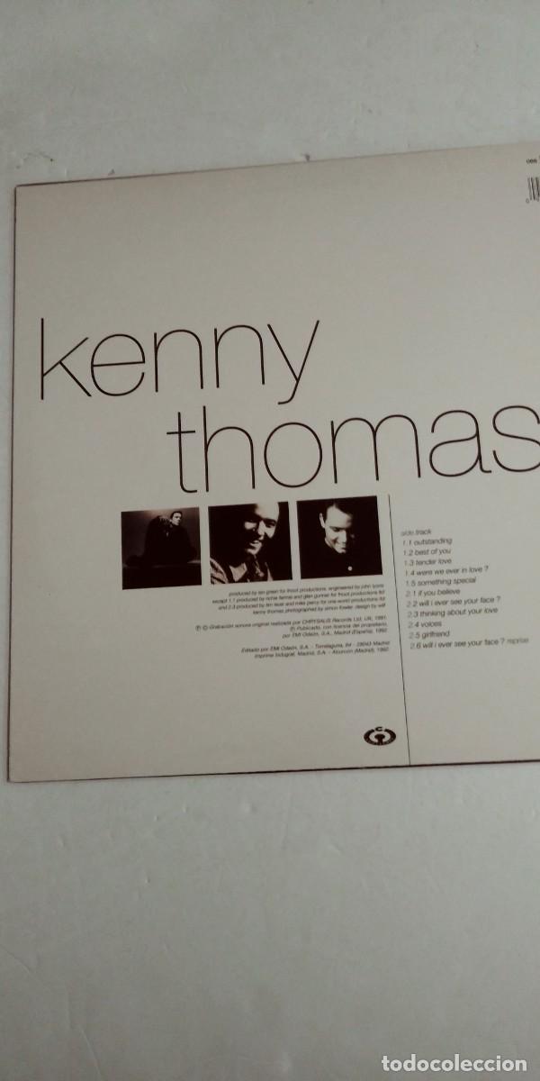 Discos de vinilo: Kenny Thomas Voices LP - Foto 2