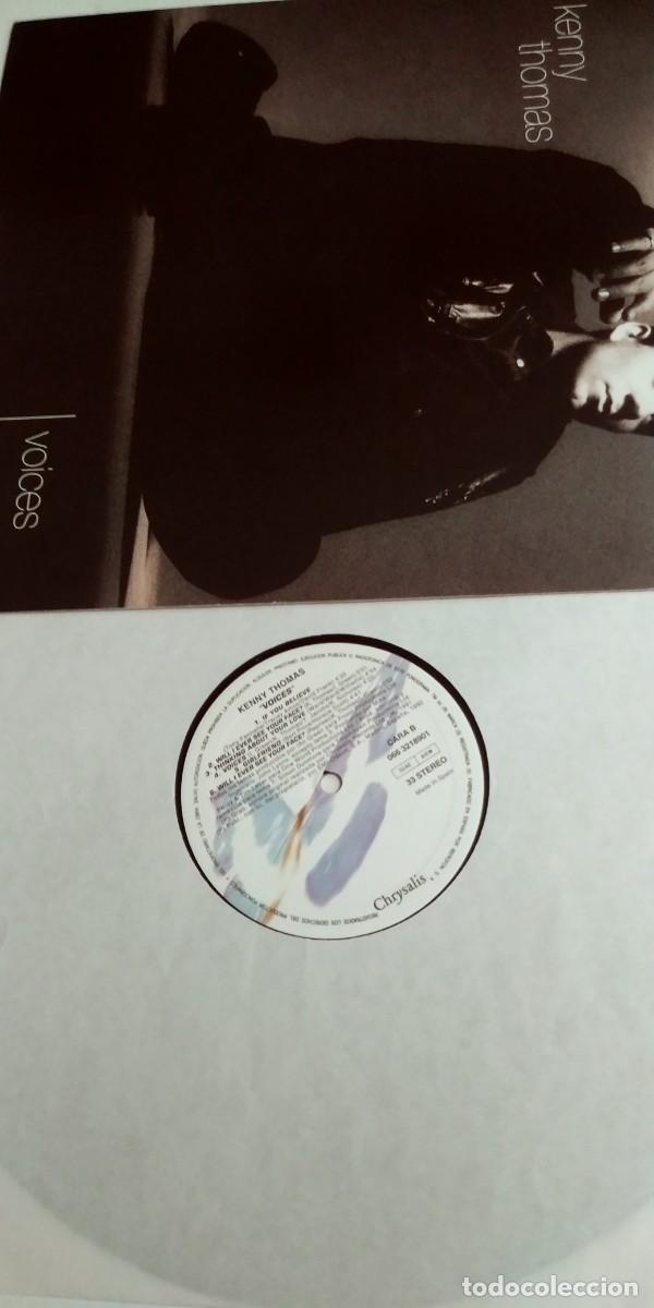 Discos de vinilo: Kenny Thomas Voices LP - Foto 3