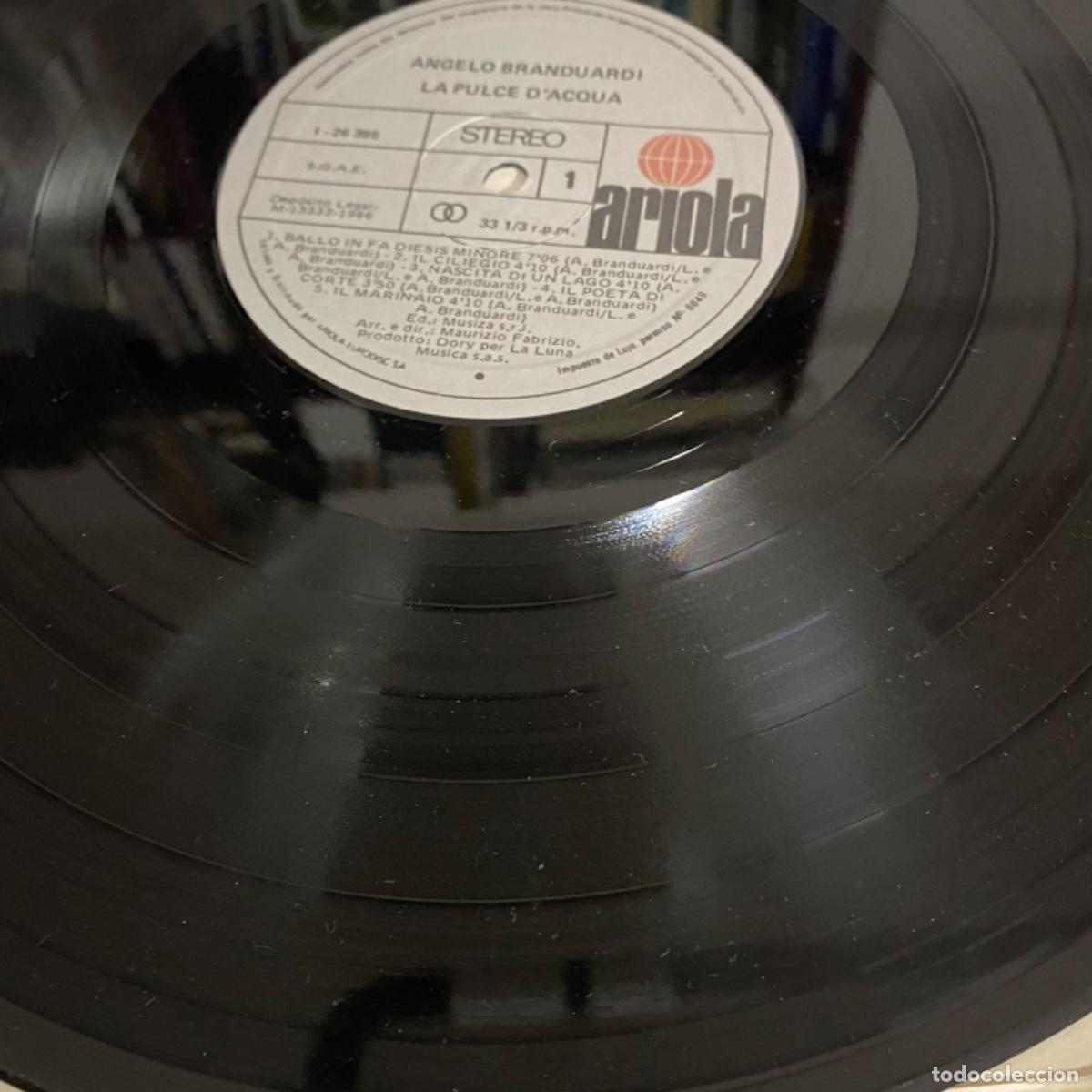 Discos de vinilo: ANGELO BRANDUARDI LA PULCE D&rsquo;AQUA - Foto 2