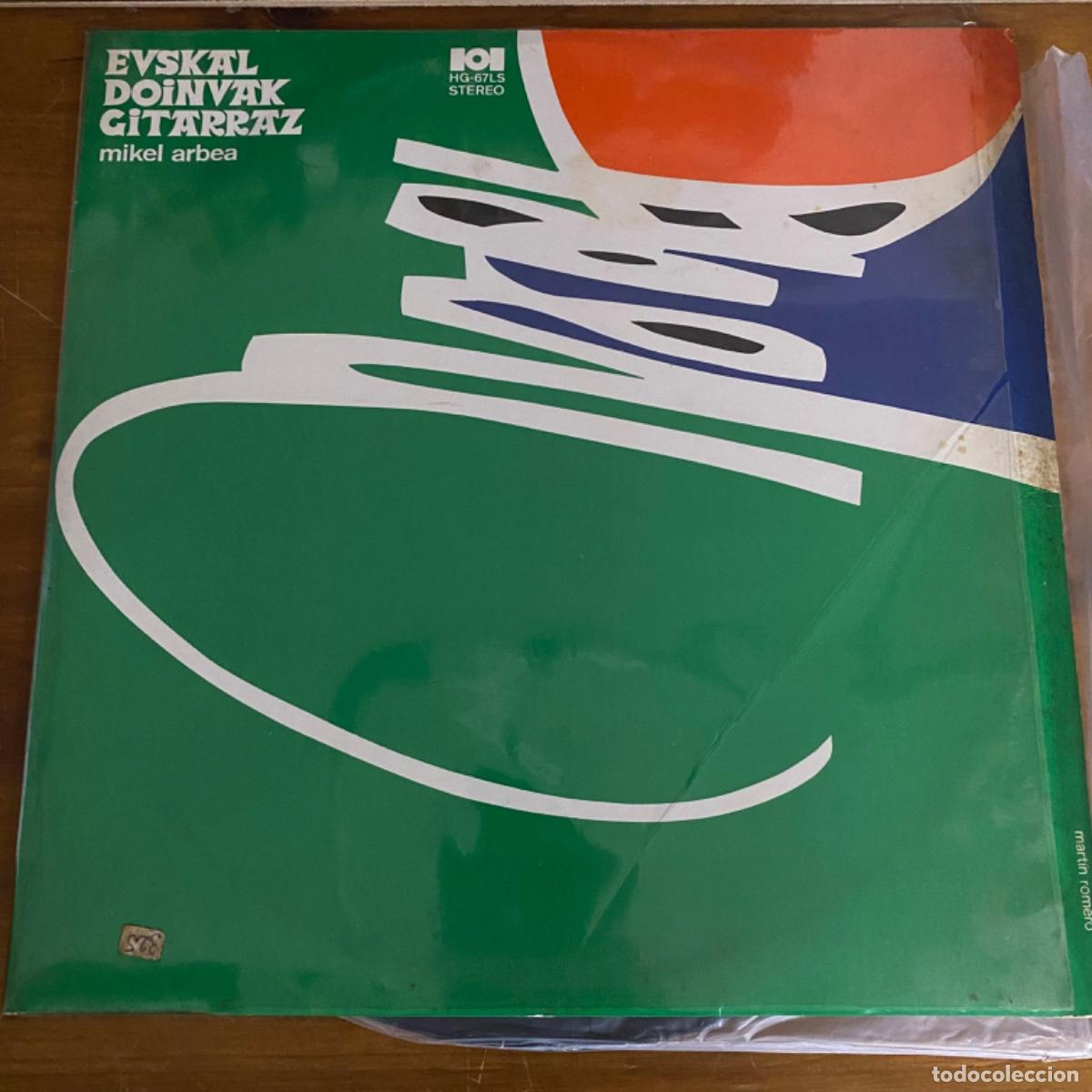 Discos de vinilo: MIKEL ARBEA EUSKAL SOINUAK GITARRAZ - Foto 1