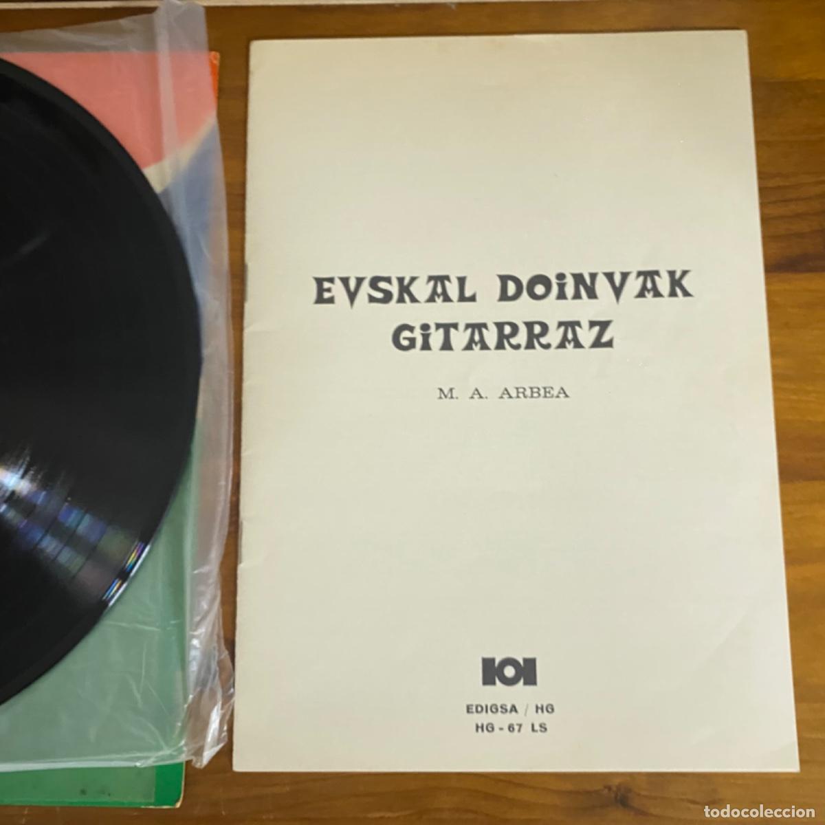 Discos de vinilo: MIKEL ARBEA EUSKAL SOINUAK GITARRAZ - Foto 4