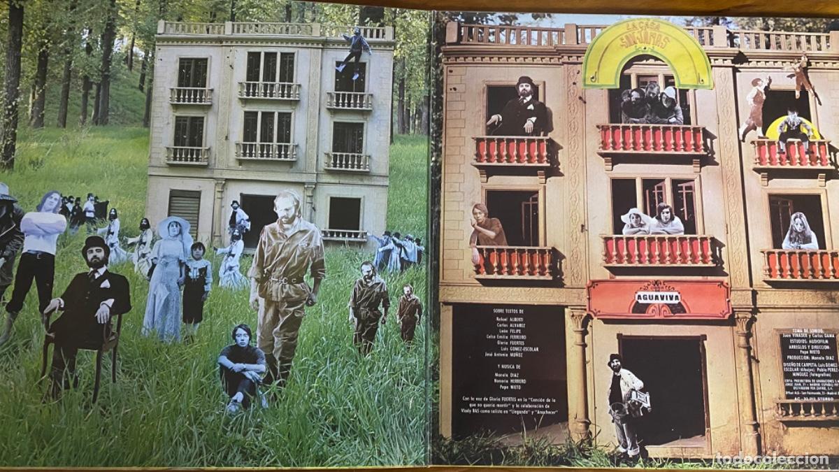 Discos de vinilo: AGUAVIVA LA CASA DE SAN JAMAS - Foto 2