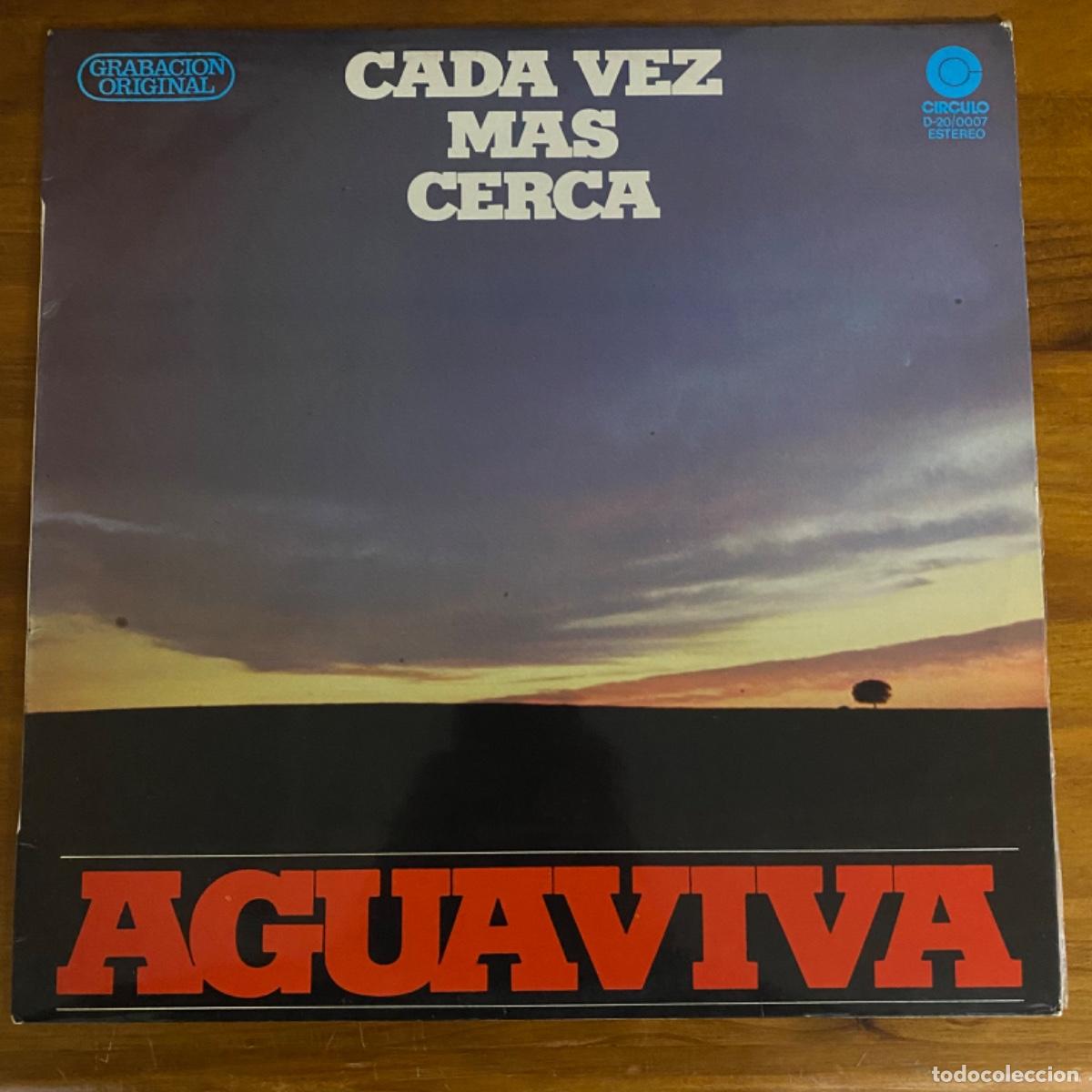 Discos de vinilo: AGUAVIVA CADA VEZ MAS CERCA - Foto 1